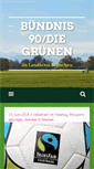 Mobile Screenshot of gruene-ml.de
